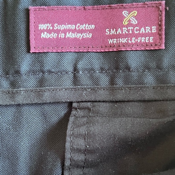 Nordstrom Navy Blue Wrinkle Free Supima Cotton Shorts Men’s Size 38W - Picture 6 of 7